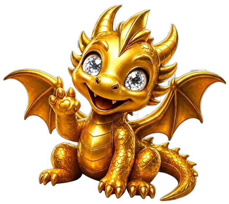 Tavy, de gouden babydraak